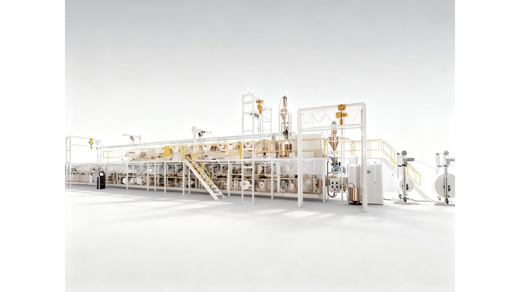 Full Servo Baby Diaper Machine