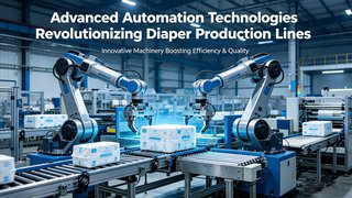 Advanced Automation Technologies Revolutionizing Diaper Production Lines
