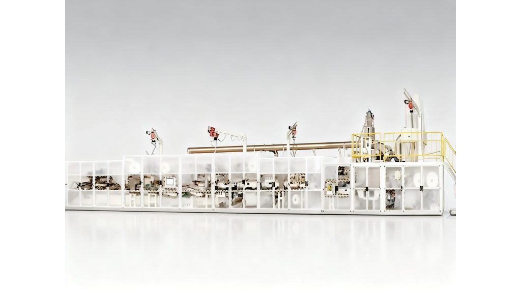 Full Servo Sanitary Napkin Machine