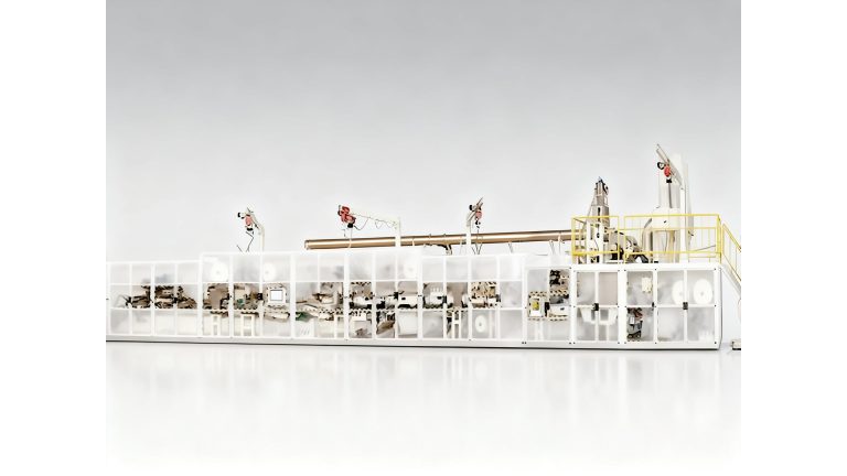 Full Servo Sanitary Napkin Machine