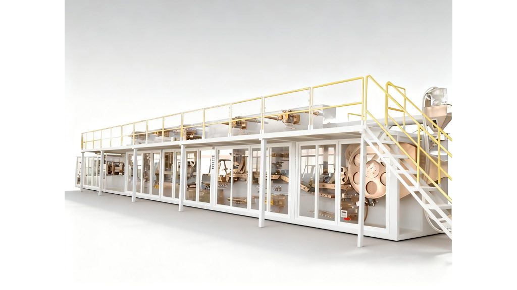 Semi-Servo Baby Diaper Machine