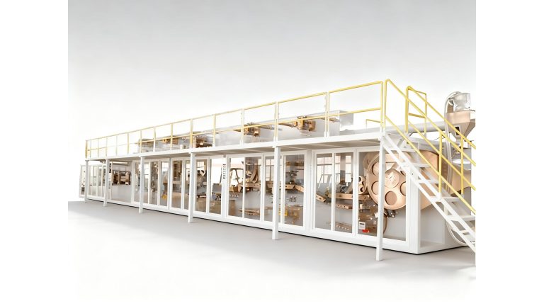 Semi-Servo Baby Diaper Machine