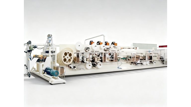 Semi-Servo Sanitary Napkin Machine
