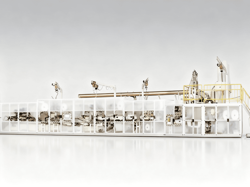 Full-Servo Sanitary Napkin Production Line (Protection Night)